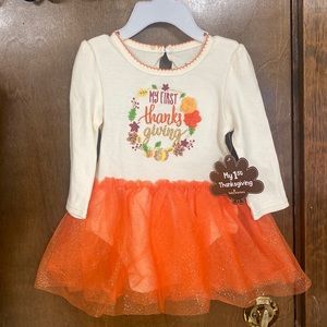 “My 1st Thanksgiving” bodysuit for a 9 month old